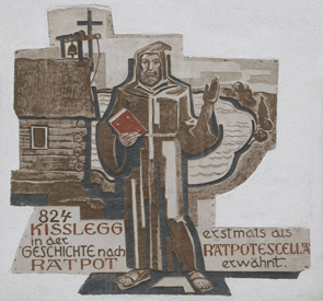 Ortsgr&uuml;nder Ratpot - Abbildung vom Rathaus